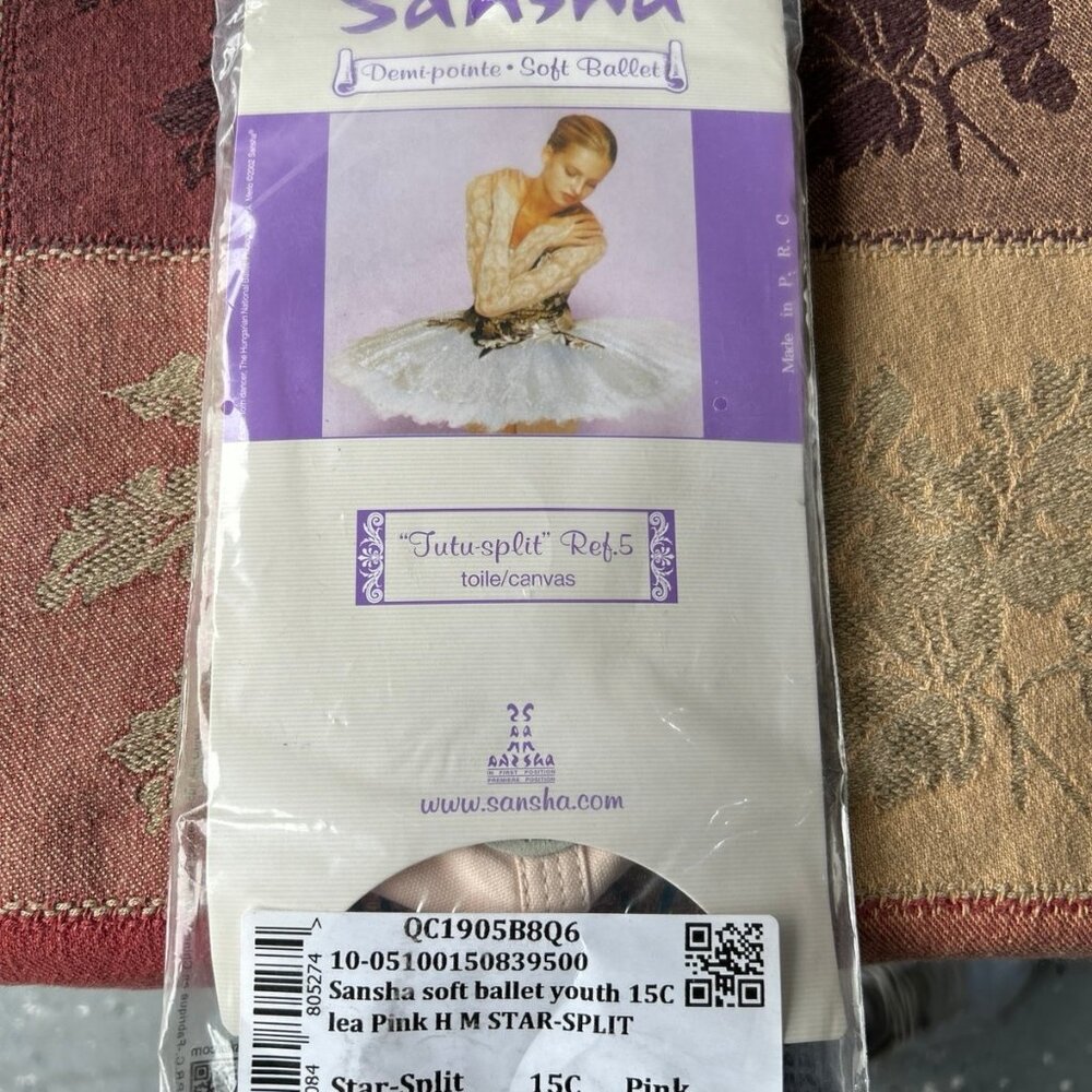 Ballet shoes canvas